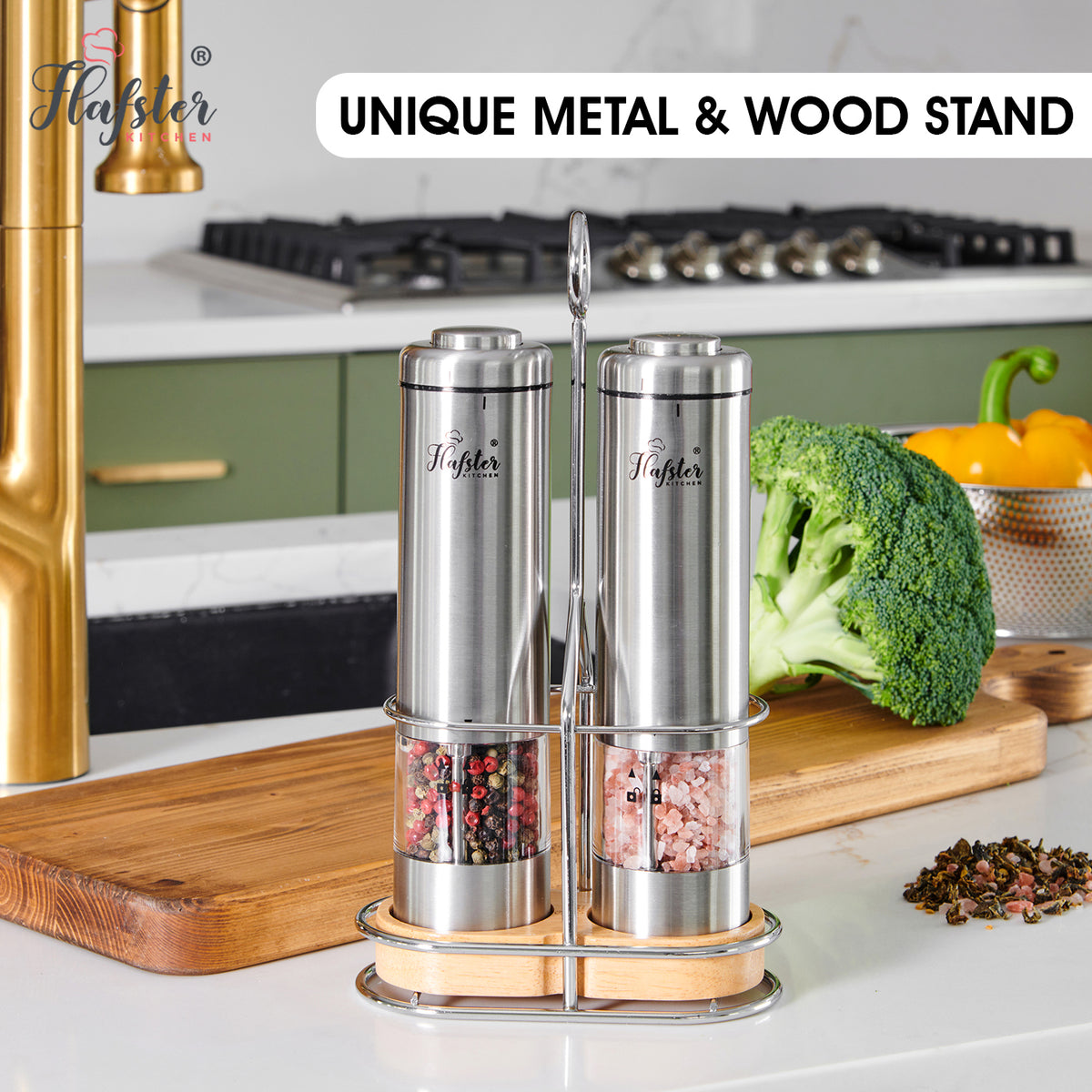 Rechargeable Salt & Pepper Mills