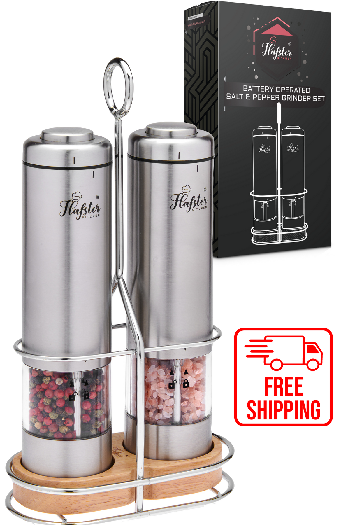 Best battery powered pepper grinder sale